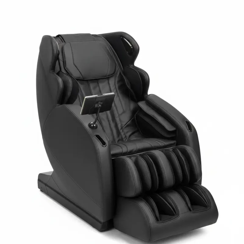 fotel masujący czarny