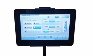 tablet sterujacy fotela do masazu