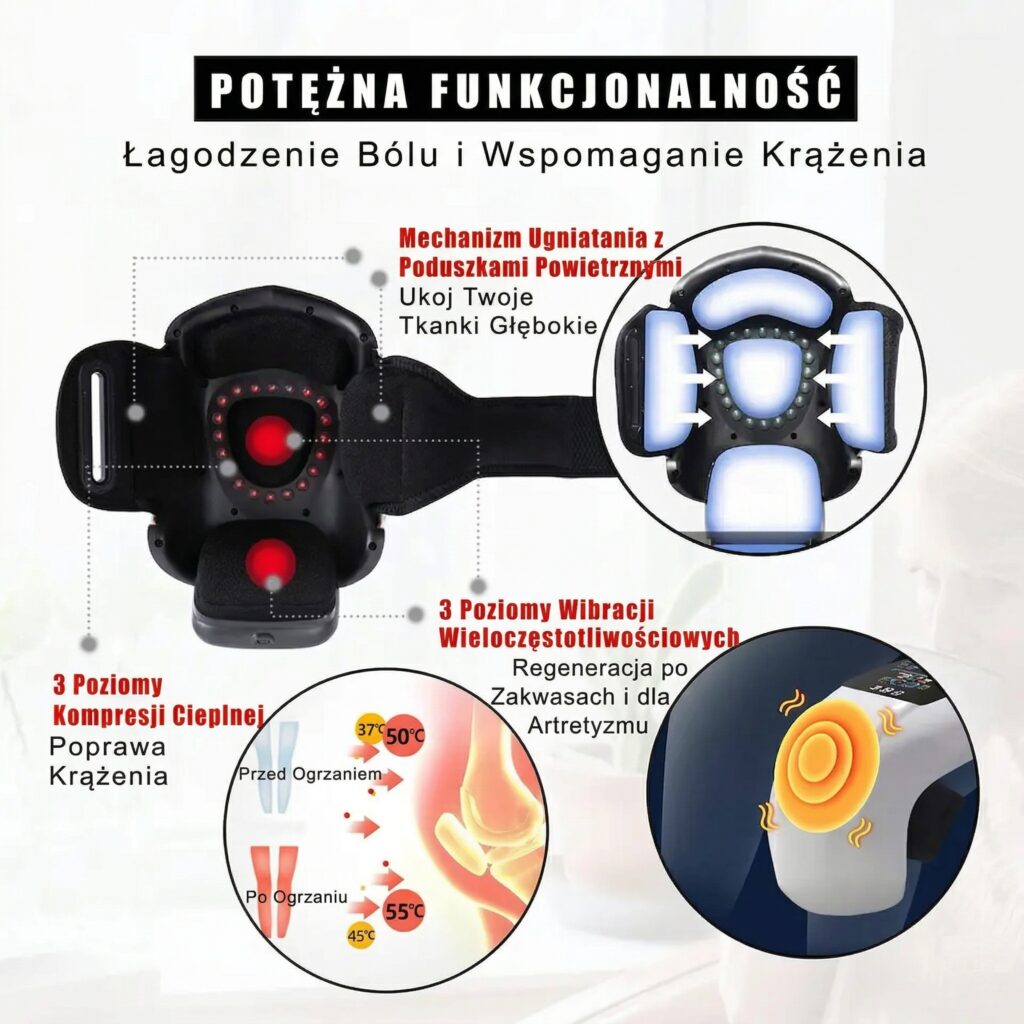 masażer na ból kolana